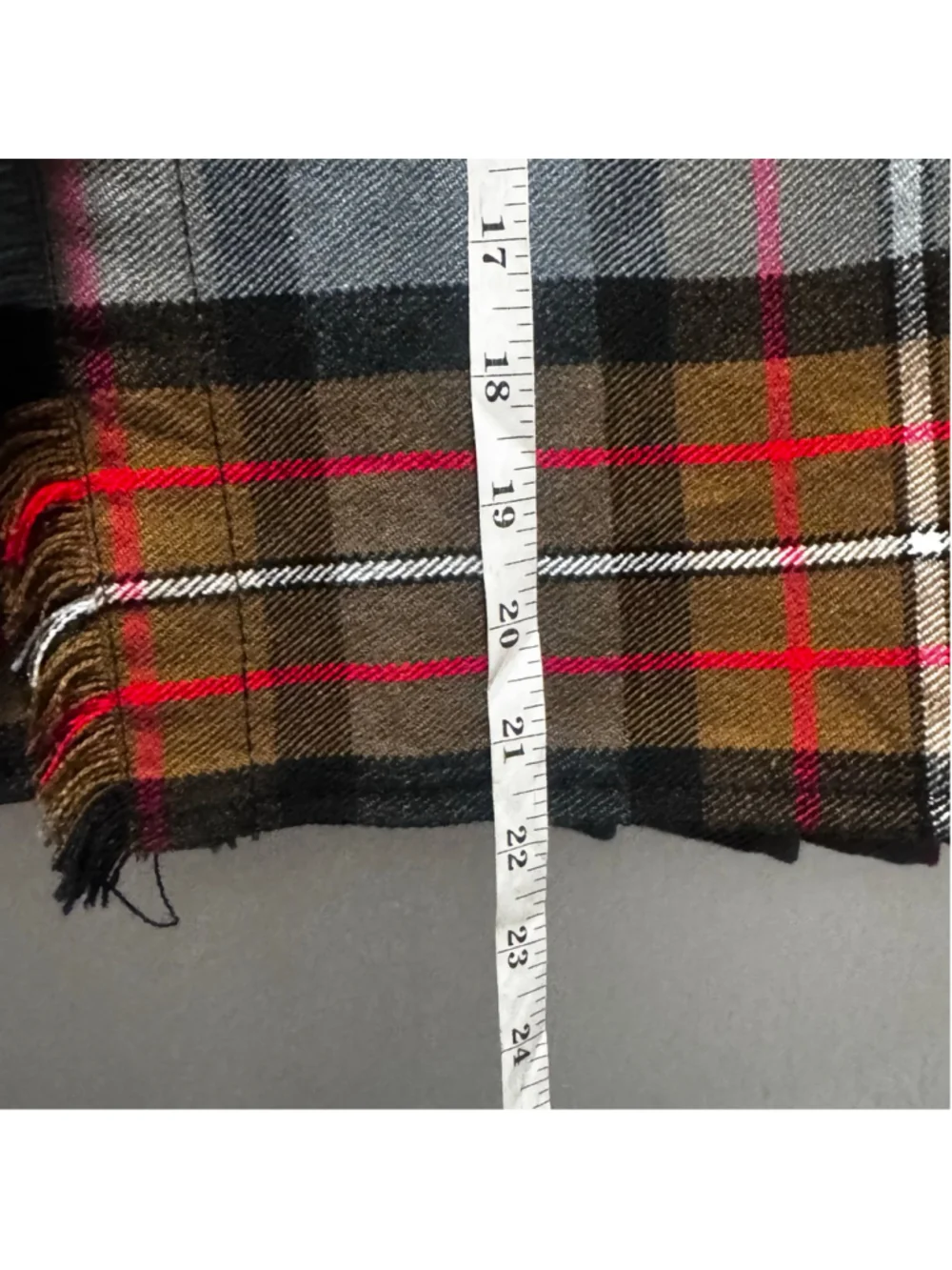 Scottish Kilt Men's 32 Brown Grey Plaid Tartan